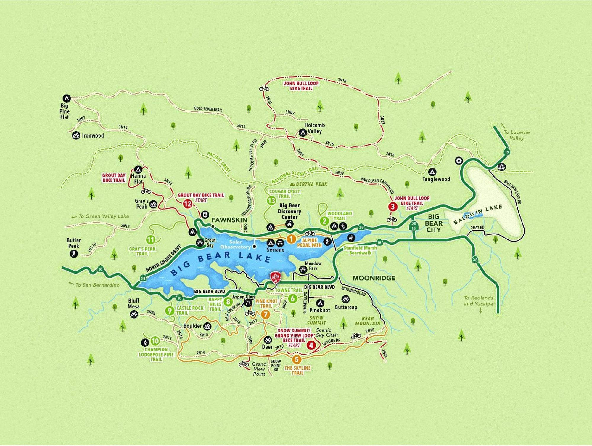 빅 베어 레이크 The Nest On Towne Trail - Hot Tub, Bbq, Fire Pit 빌라 외부 사진